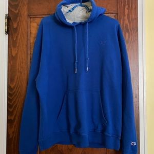 Champion men’s sweatshirt hoodie XL blue
